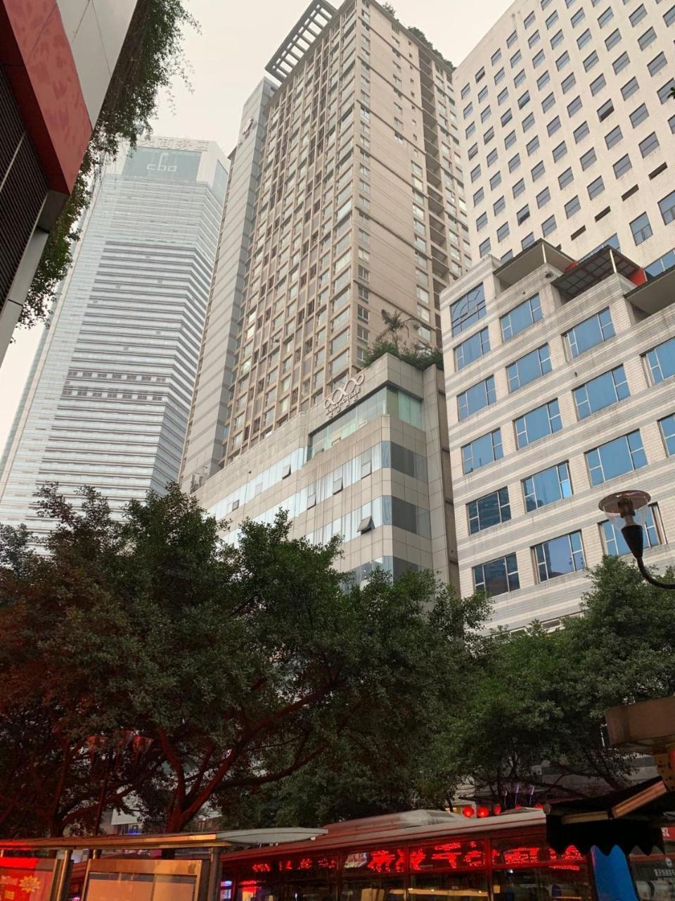 Xiao Yu Residential Apartment Near Jiefangbei And Hongya Cave Chongqing Exterior foto